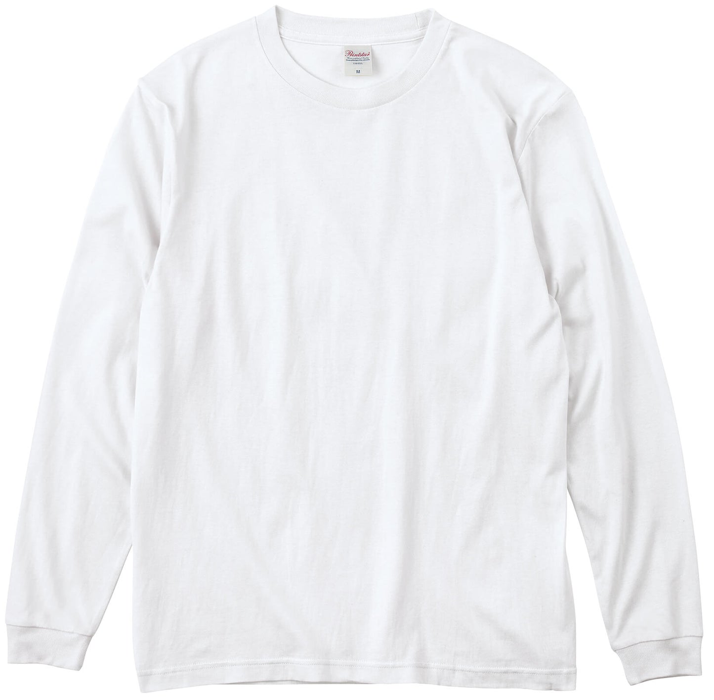 00110-CLL 5.6オンス ヘビーウェイトLS-Tシャツ(リブあり)