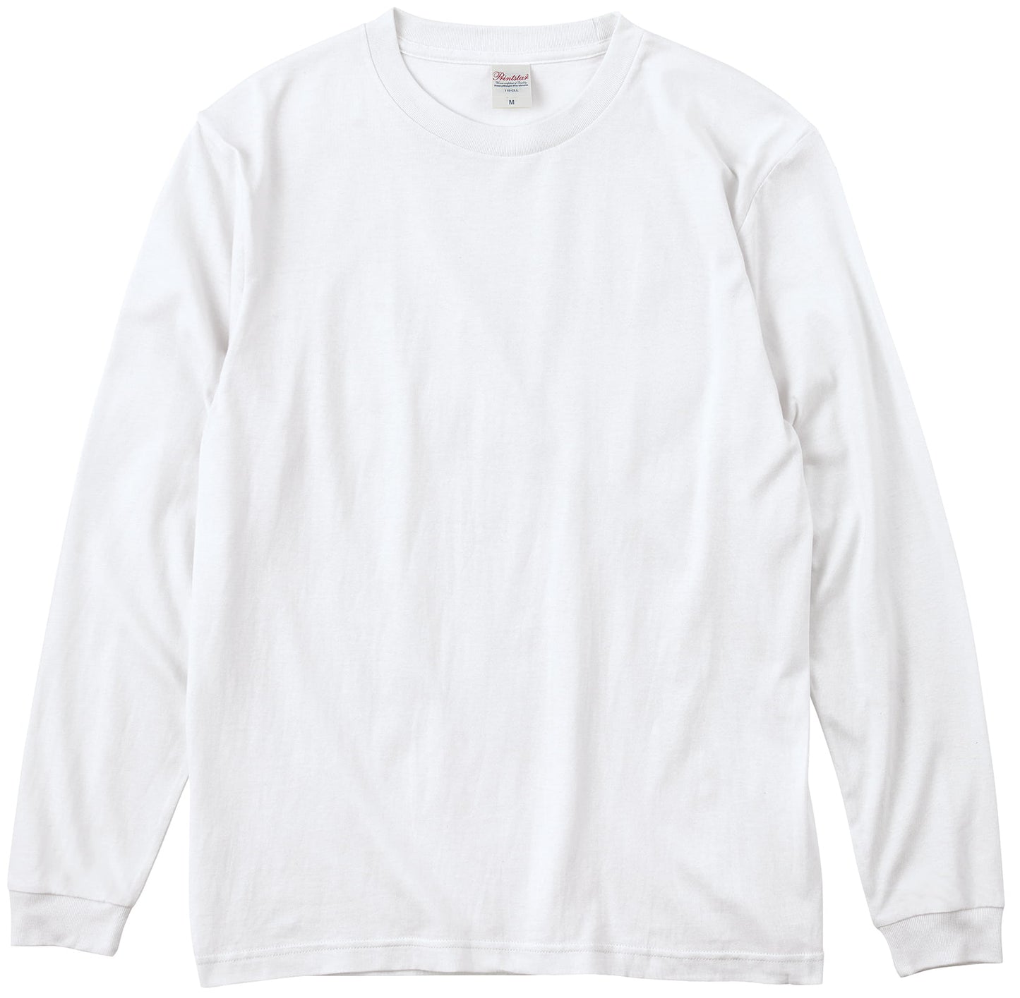 00110-CLL 5.6オンス ヘビーウェイトLS-Tシャツ(リブあり)