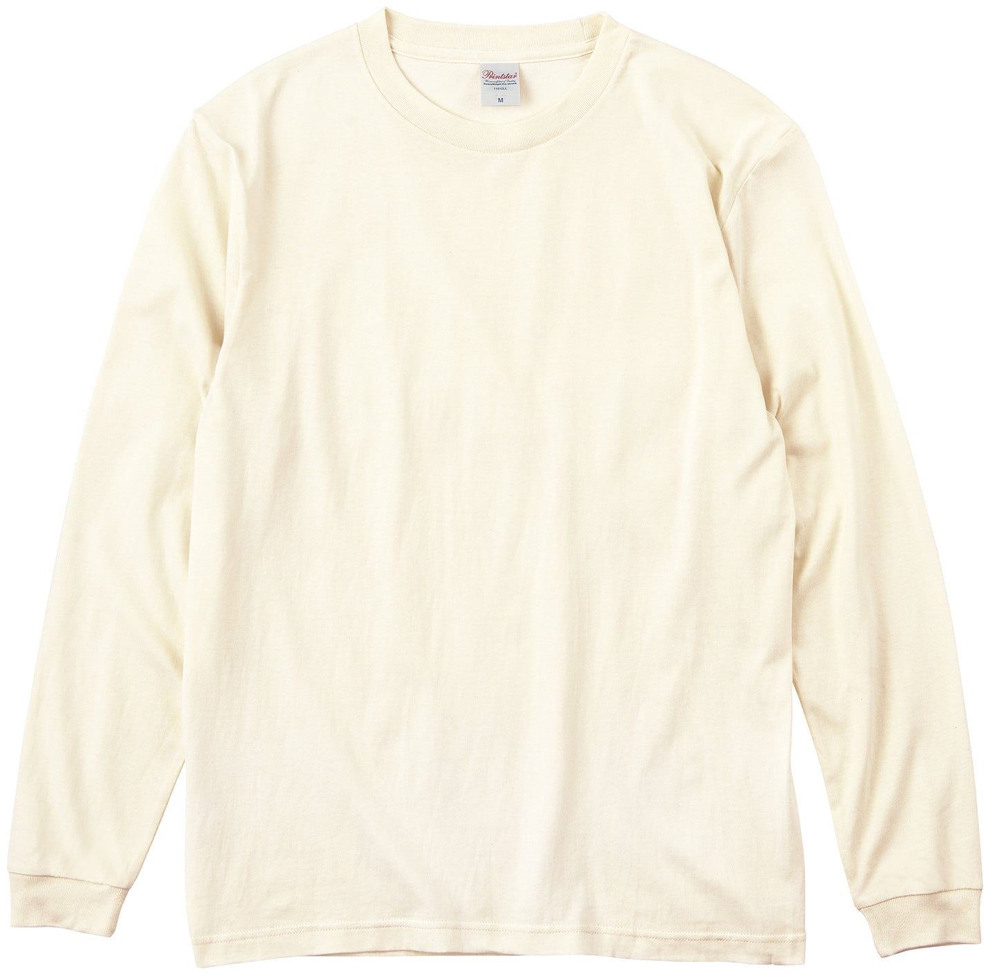 00110-CLL 5.6オンス ヘビーウェイトLS-Tシャツ(リブあり)