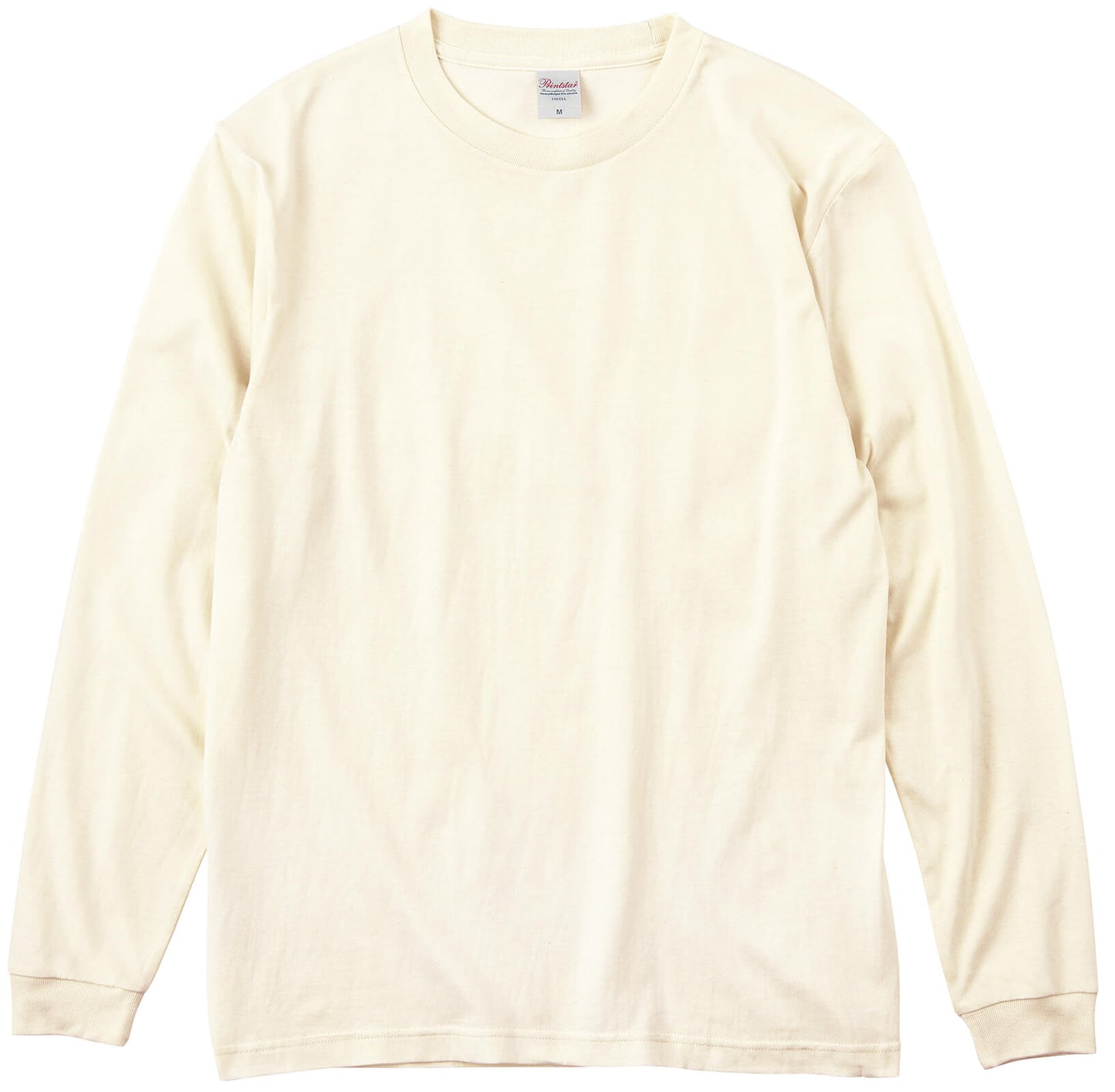 00110-CLL 5.6オンス ヘビーウェイトLS-Tシャツ(リブあり)