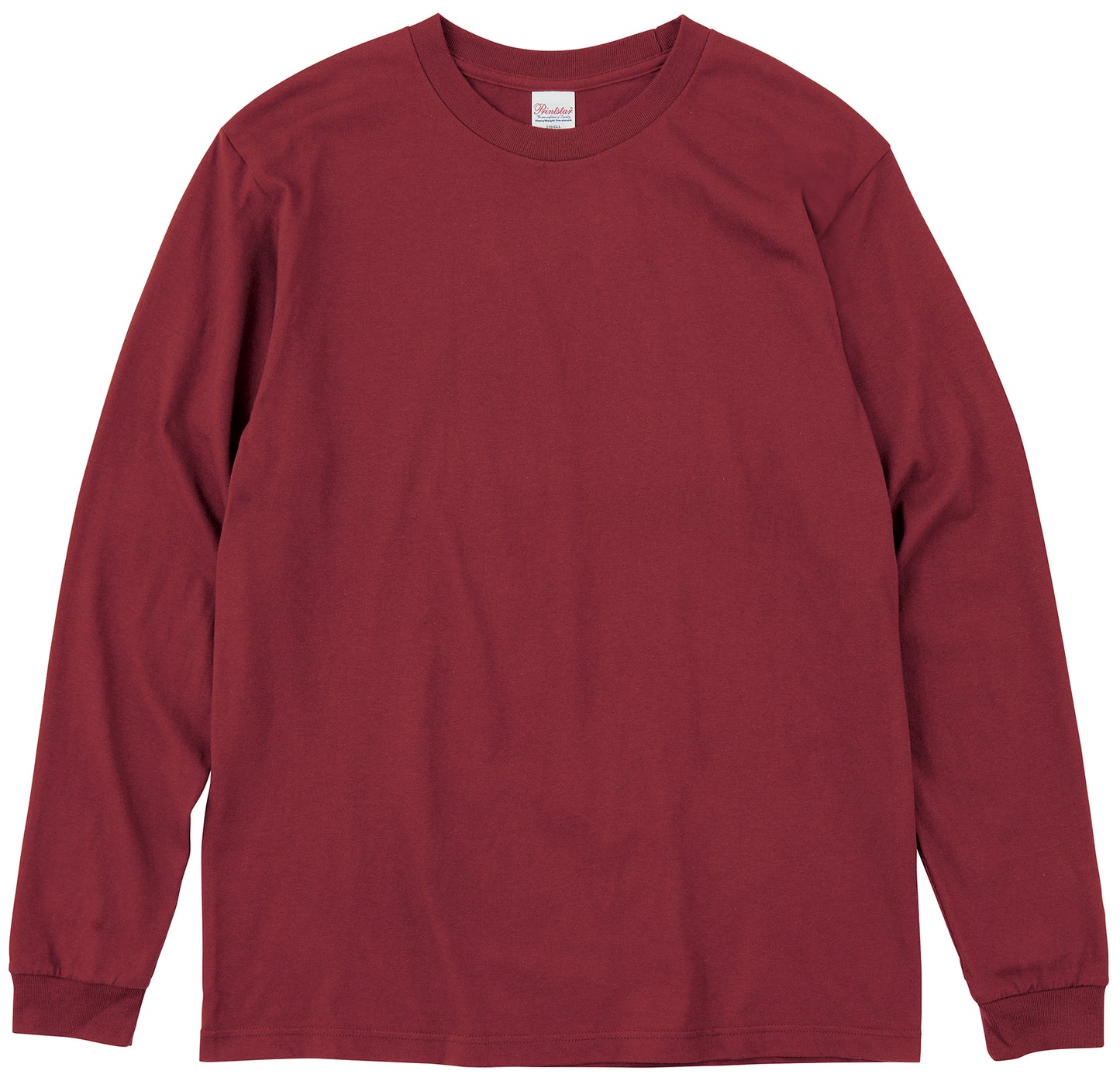 00110-CLL 5.6オンス ヘビーウェイトLS-Tシャツ(リブあり)