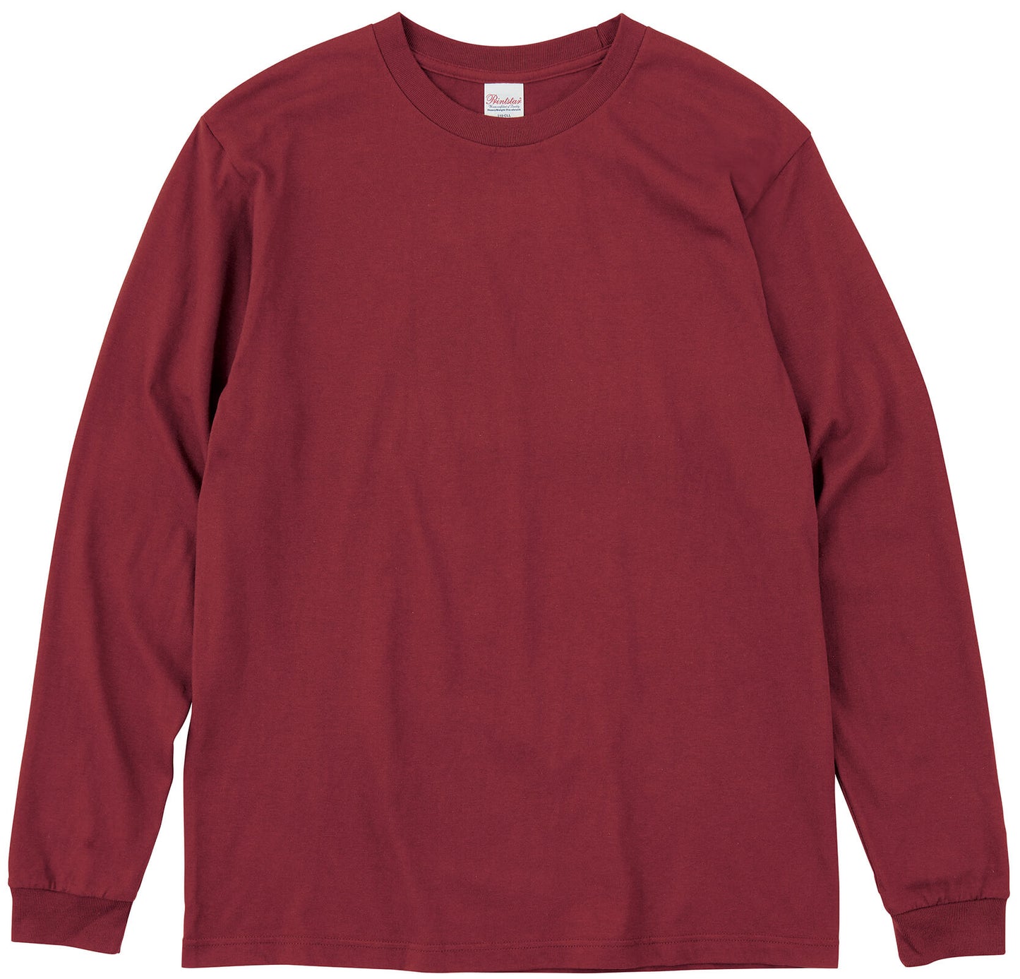 00110-CLL 5.6オンス ヘビーウェイトLS-Tシャツ(リブあり)