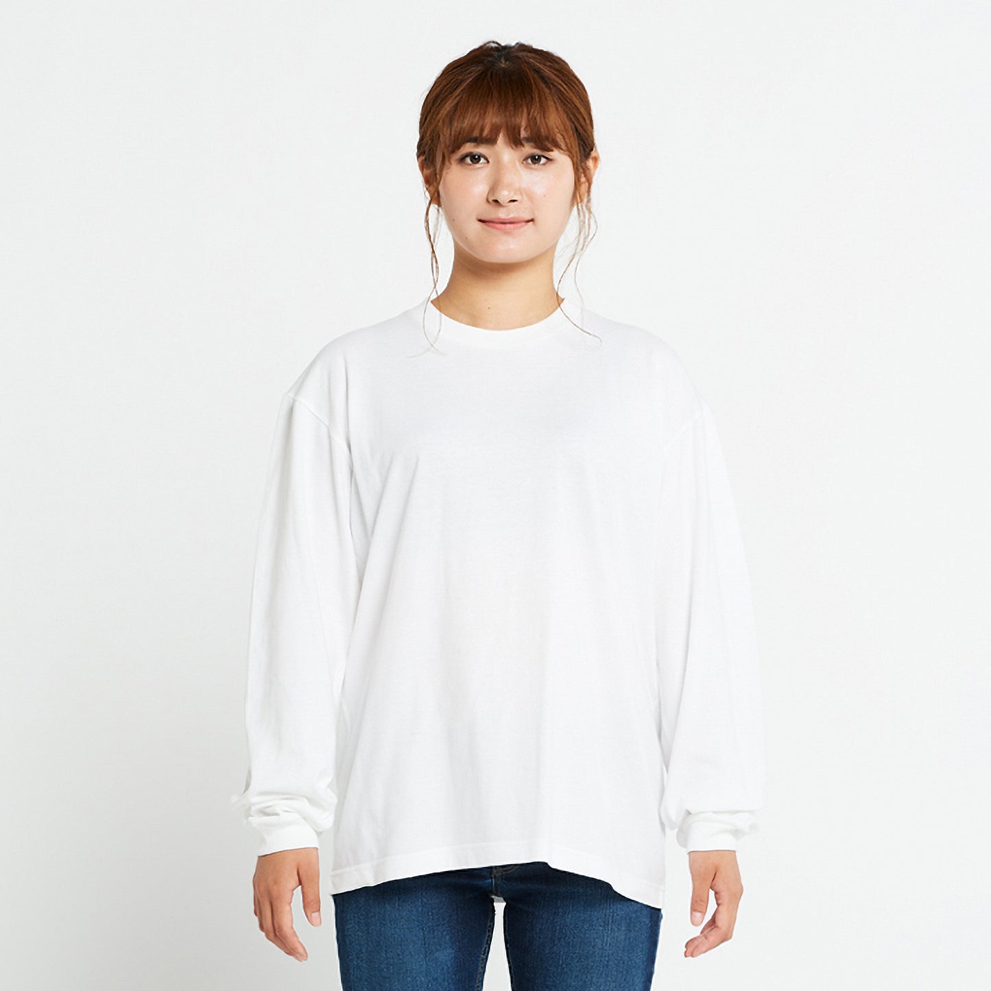 00114-BCL 5.6オンス ヘビーウェイトビッグLS-Tシャツ