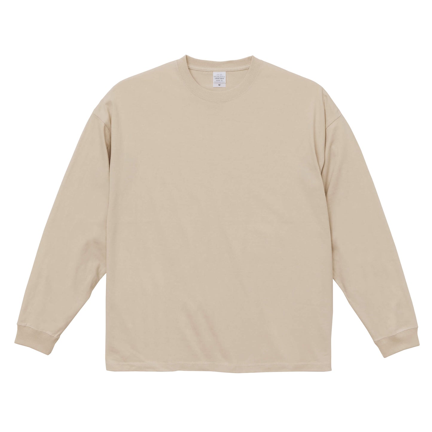 5509-01 5.6オンス ビッグシルエット ロングスリーブ Tシャツ