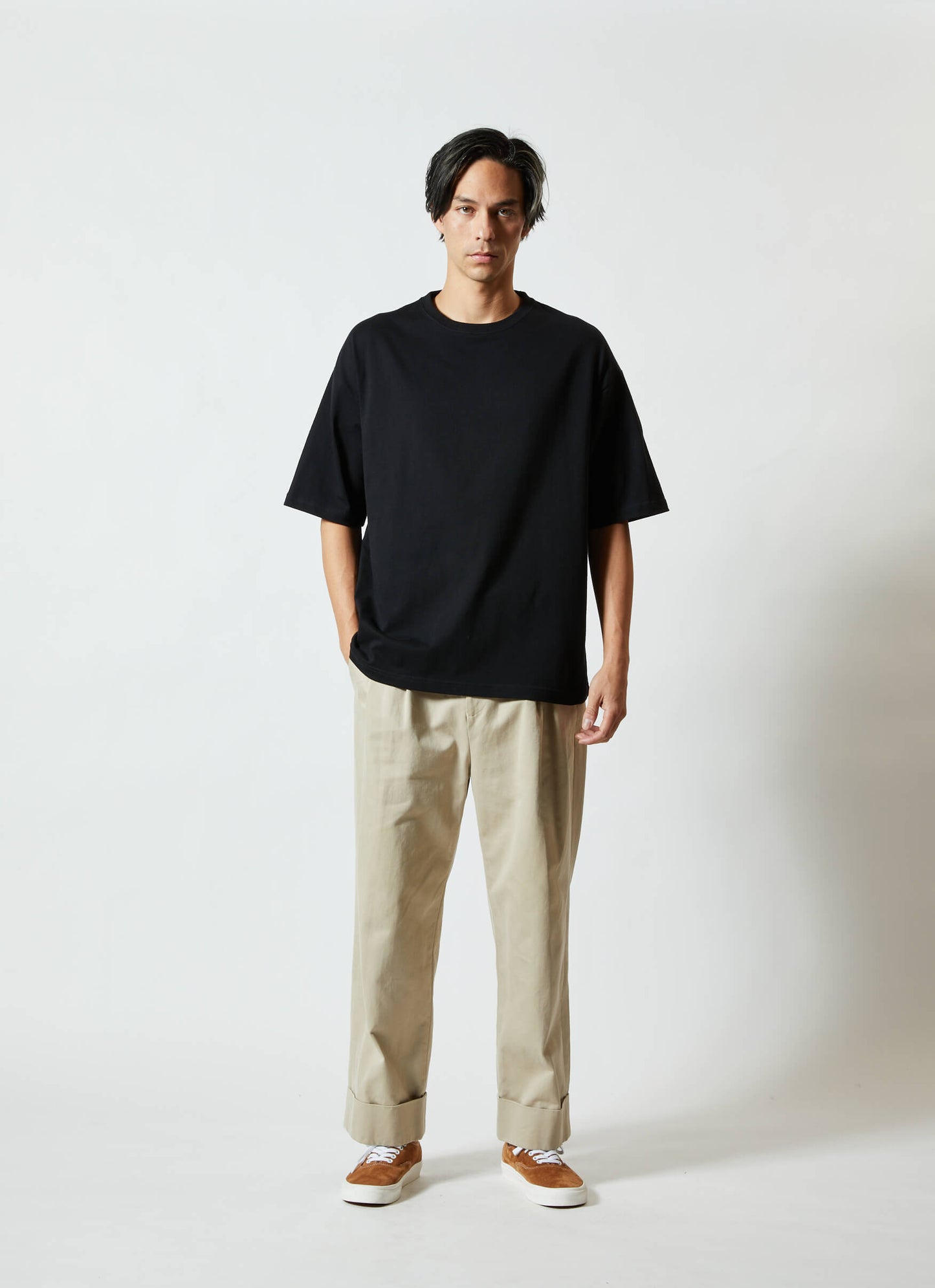 5508-01 5.6オンス ビッグシルエット Tシャツ