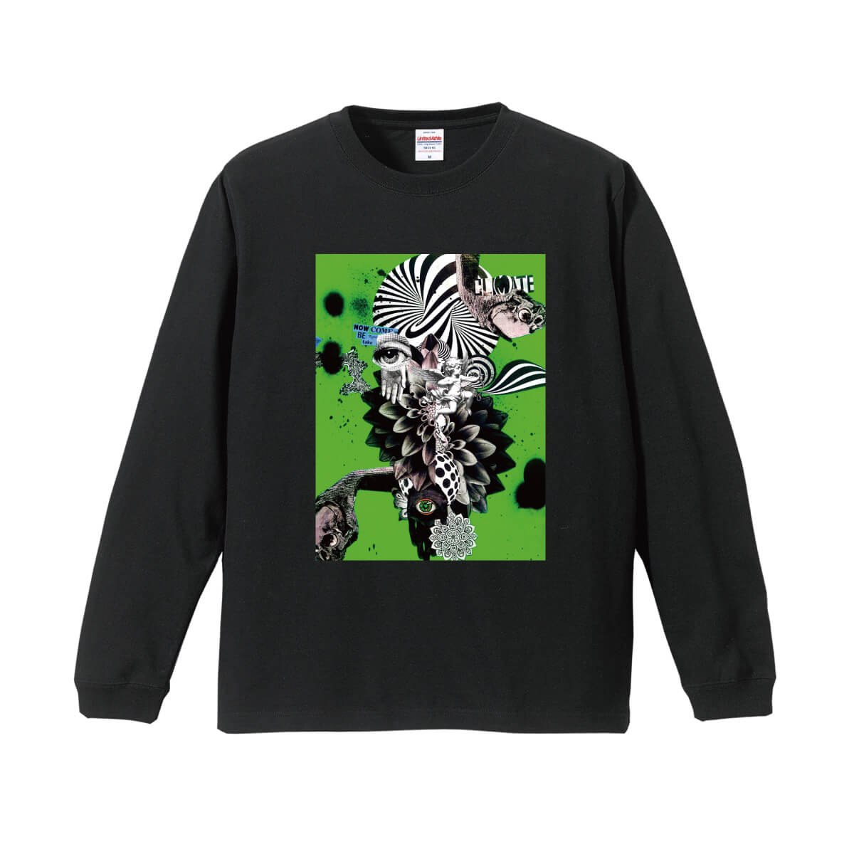 結琥001 5011-01ロングスリーブ Tシャツ(1.6インチリブ)