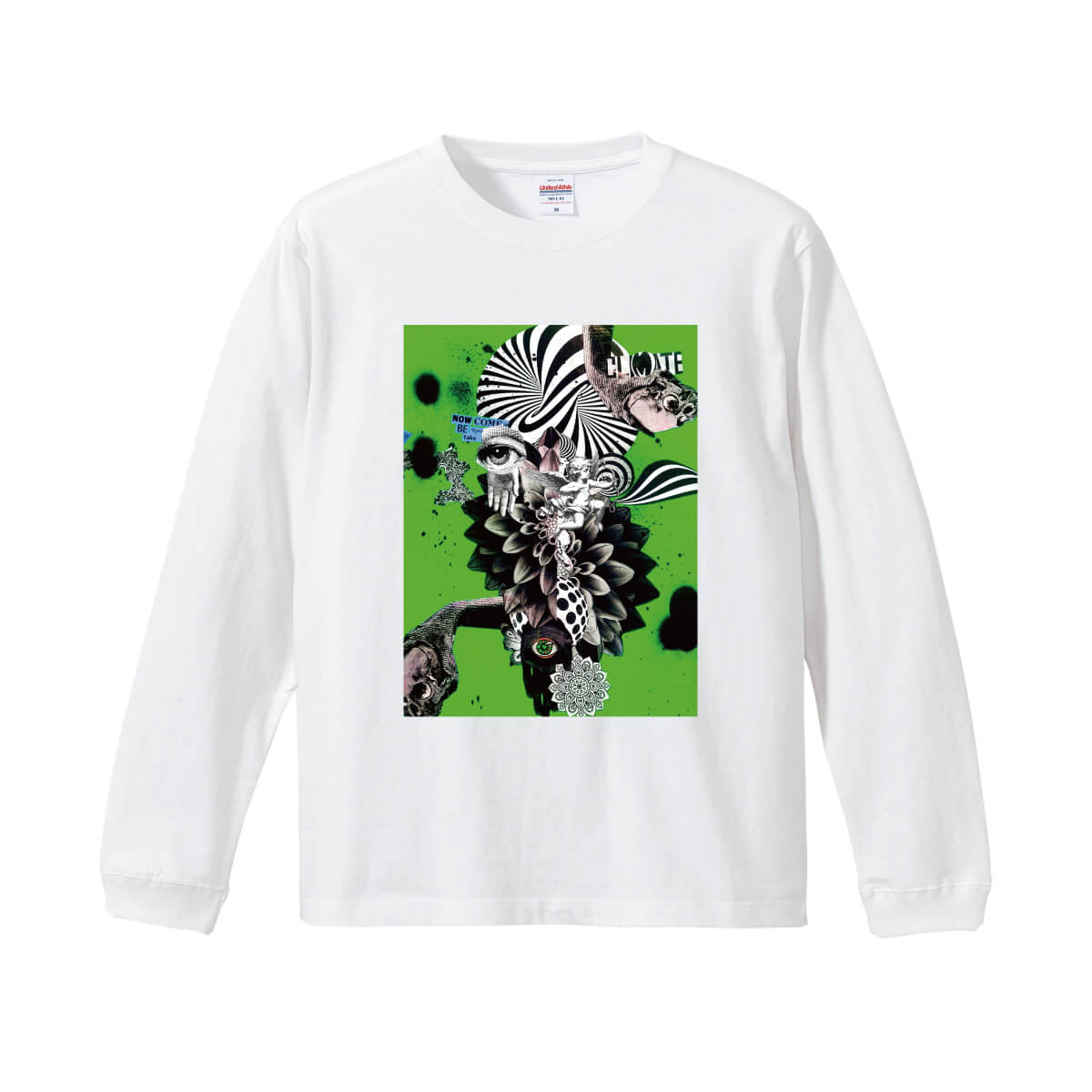 結琥001 5011-01ロングスリーブ Tシャツ(1.6インチリブ)