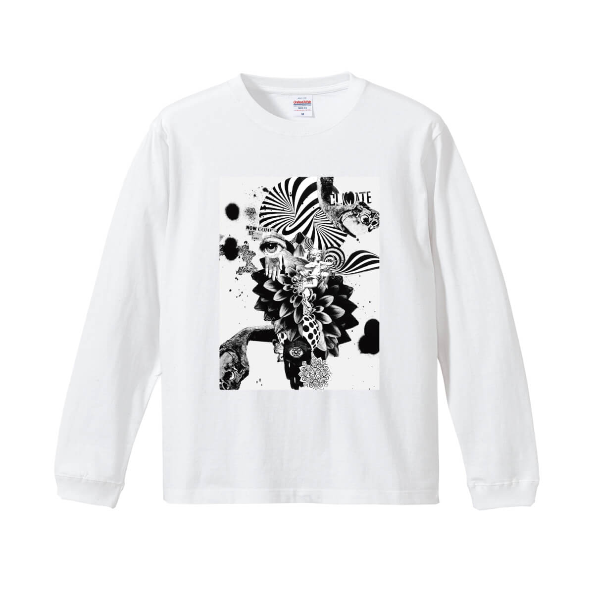 結琥001 5011-01ロングスリーブ Tシャツ(1.6インチリブ)