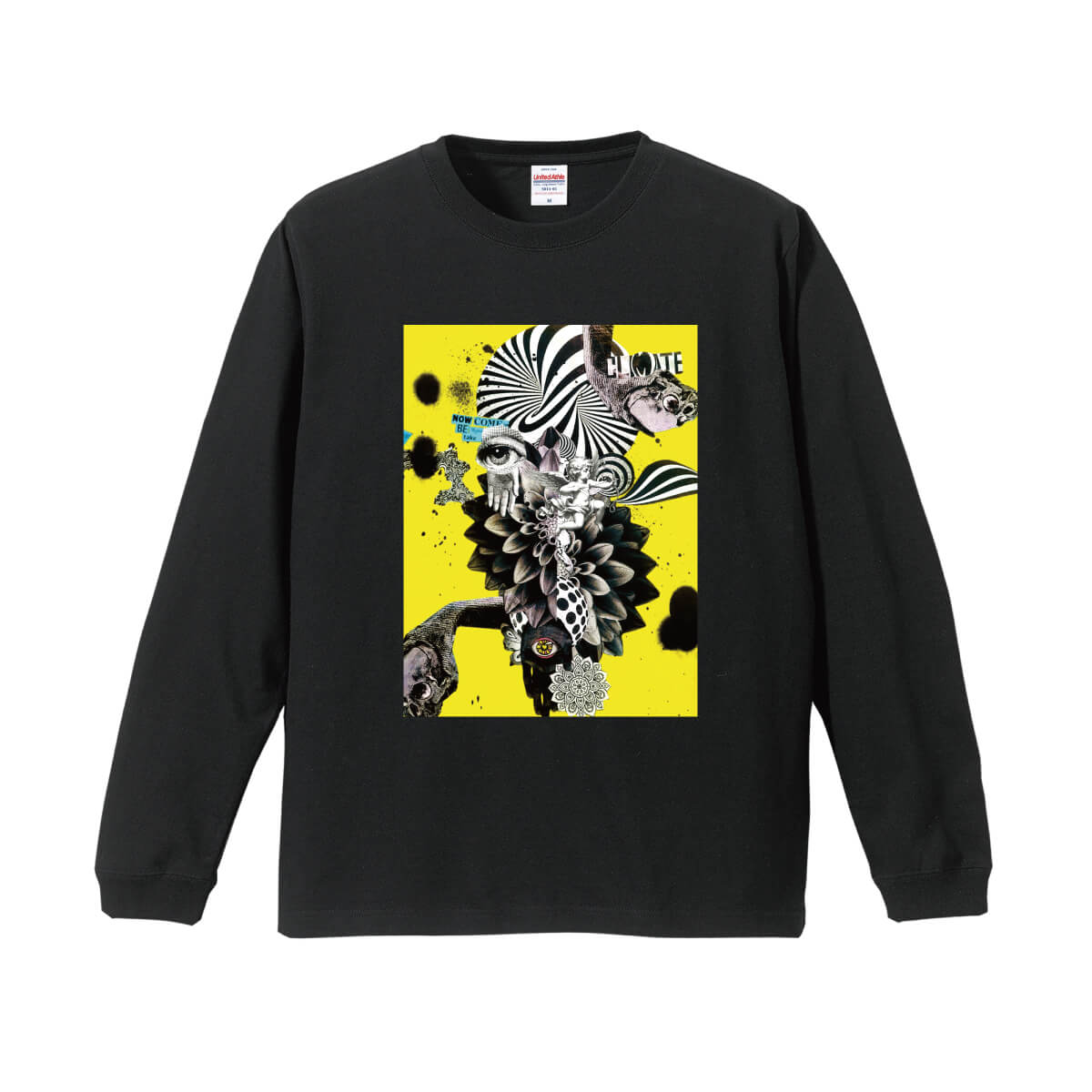結琥001 5011-01ロングスリーブ Tシャツ(1.6インチリブ)
