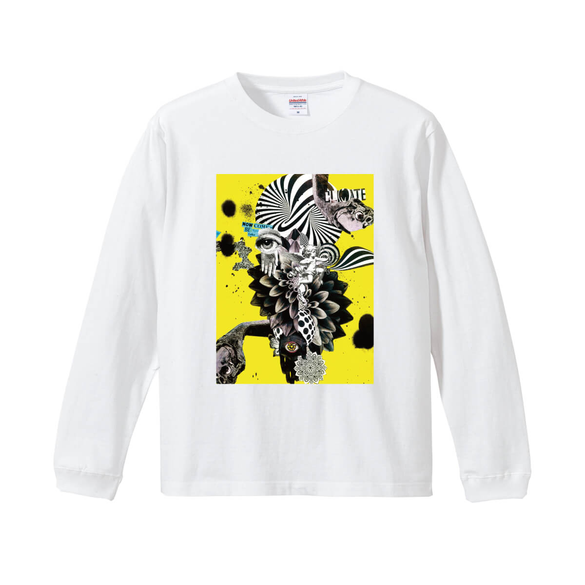 結琥001 5011-01ロングスリーブ Tシャツ(1.6インチリブ)