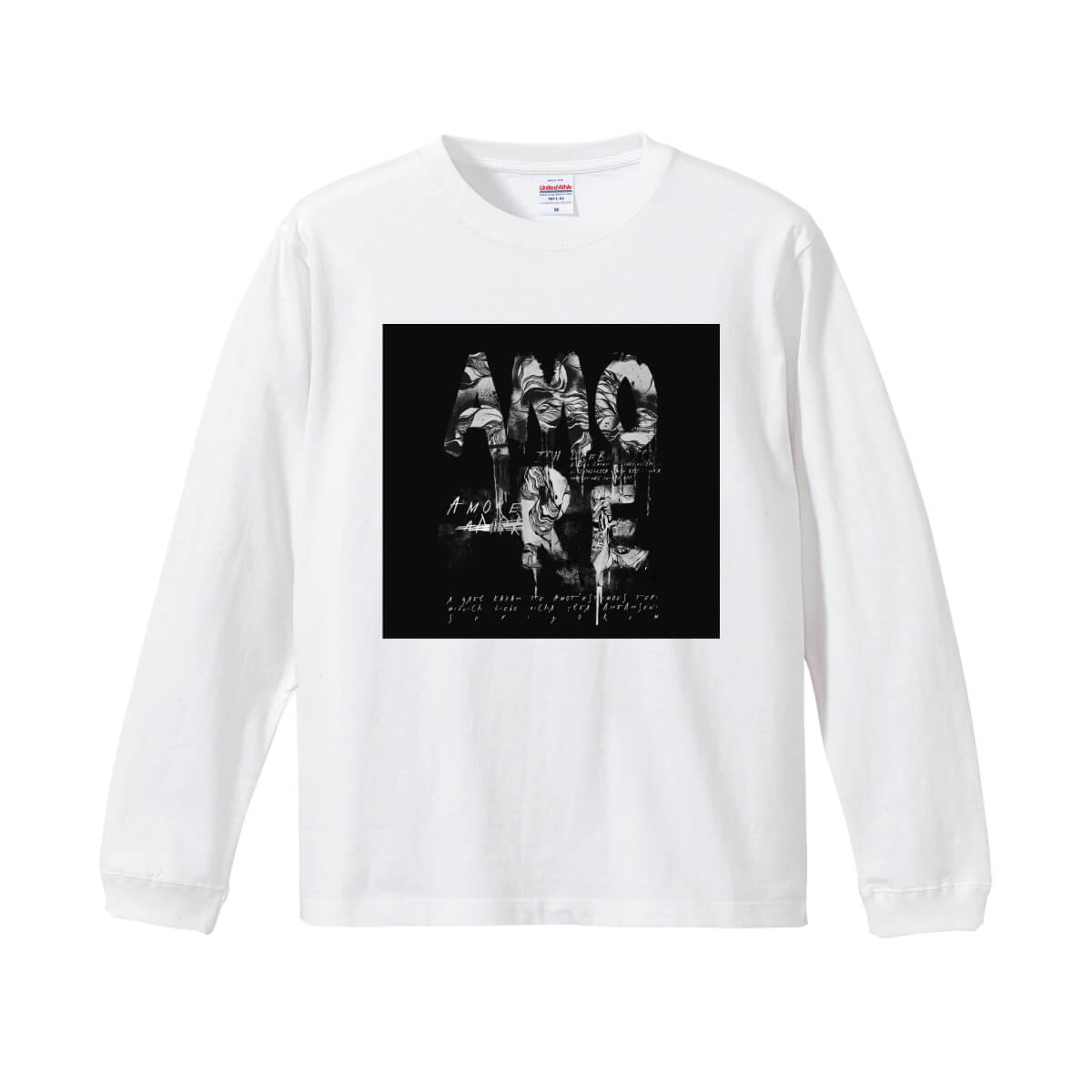 結琥005 5011-01ロングスリーブ Tシャツ(1.6インチリブ)